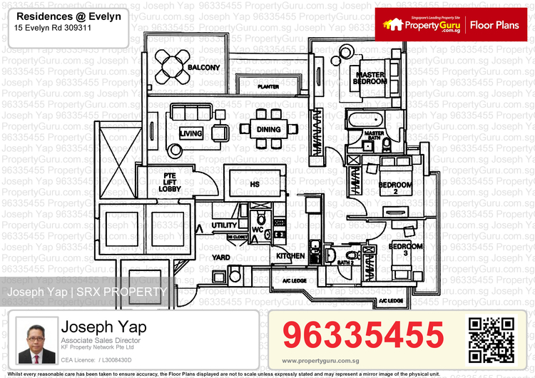 Residences @ Evelyn (D11), Condominium #183022652